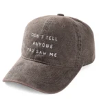 Don't tell