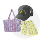 Hat, Towel bag and pareo from Beach collection