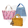 Tote bag, Salma bag and Leather handle bag from bag essentials
