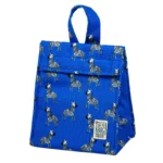 Zebra Blue Lunchbag