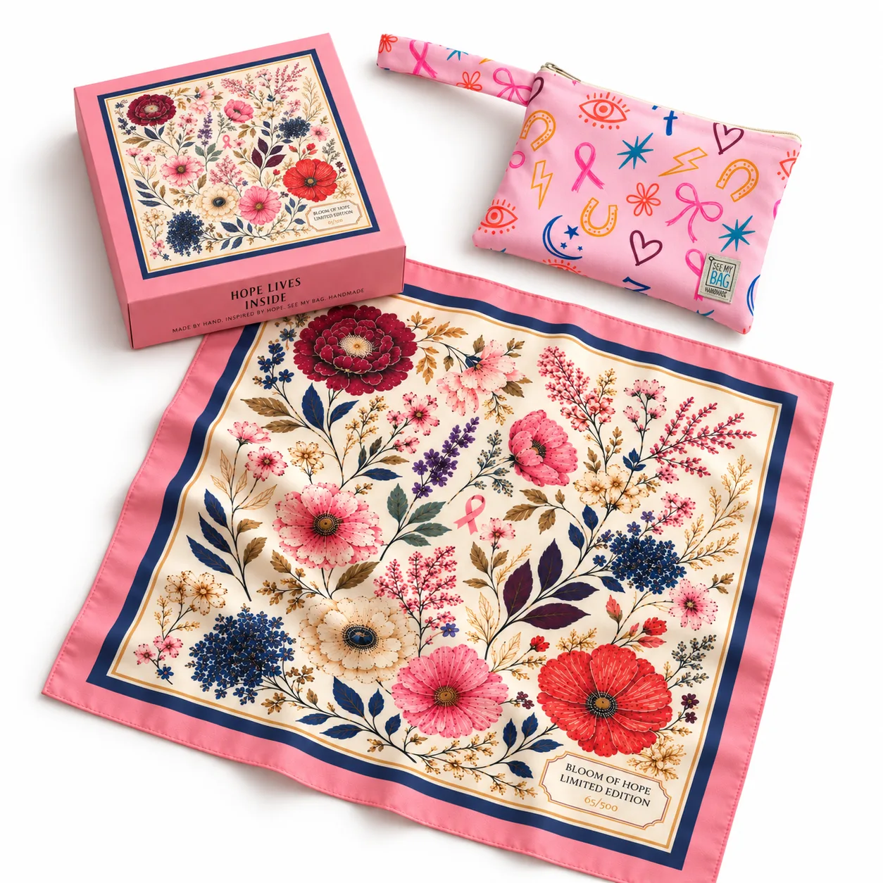 Together for Hope Pink gift set Together for Hope Pink gift set